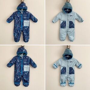 Patagonia Reversible Puff Ball Snowsuit Baby Bunting